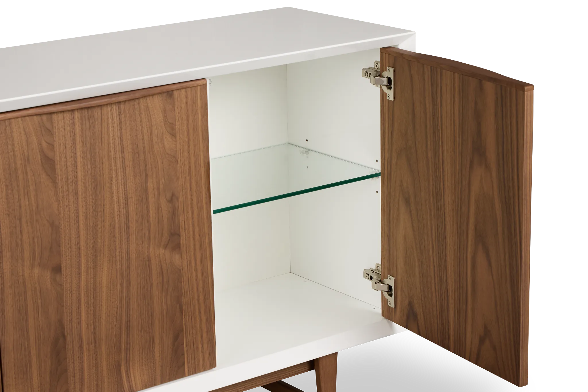 Flynn White Credenza