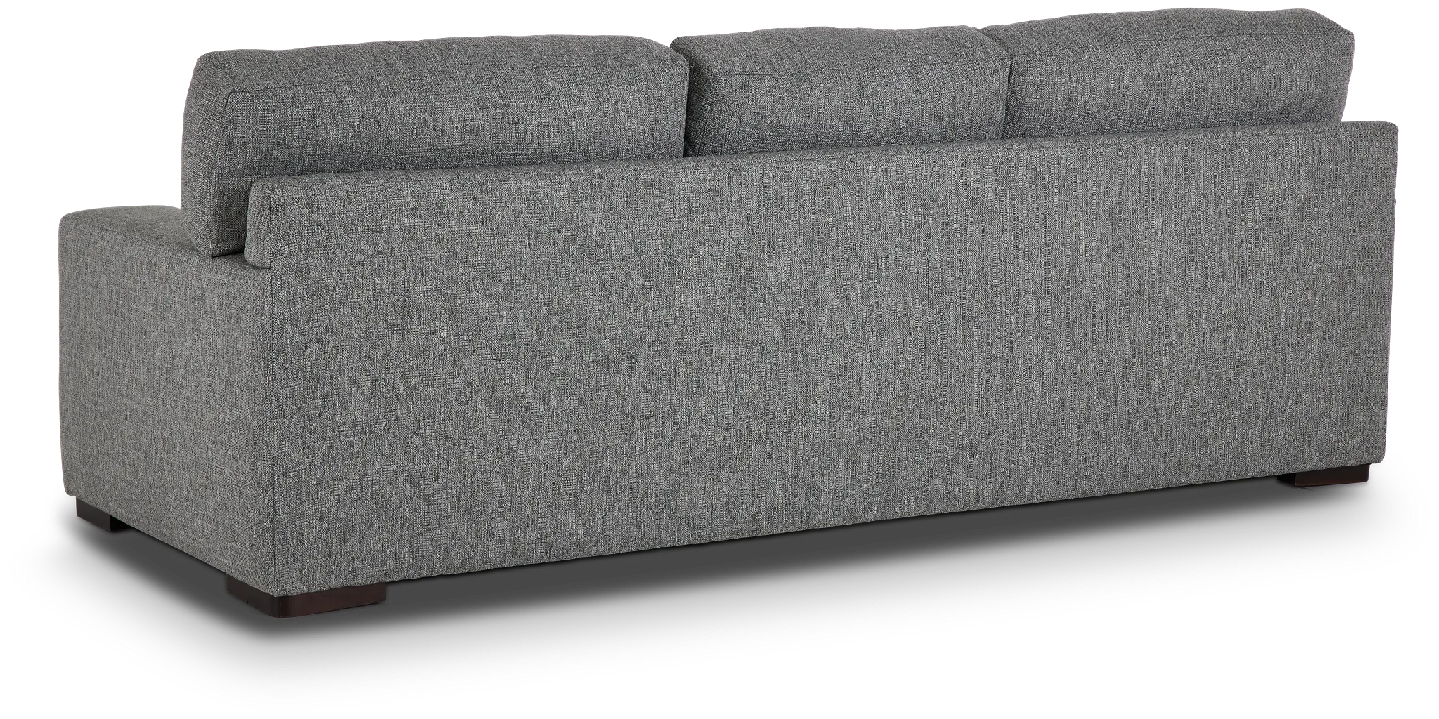 Veronica 104" Dark Gray Down Sofa
