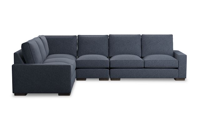Edgewater Maguire Blue Medium Two-arm Sectional