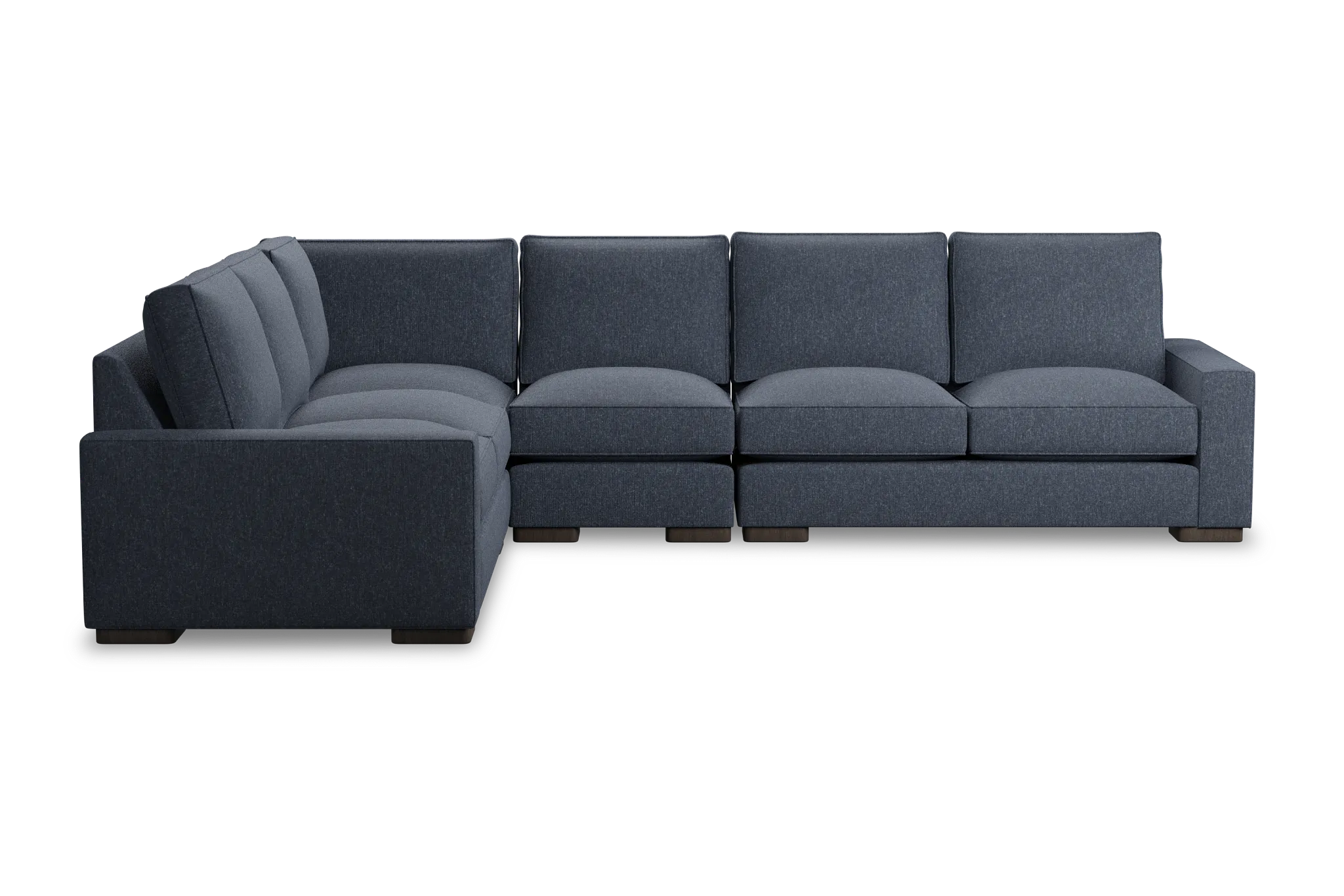 Edgewater Maguire Blue Medium Two-arm Sectional