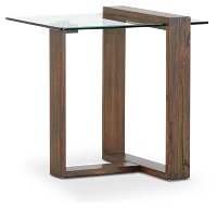 Bristow Glass End Table