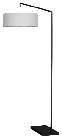 Talia Black Metal Floor Lamp
