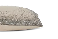 Lila Beige Lumbar Accent Pillow