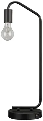 Covybend Black Metal Desk Lamp