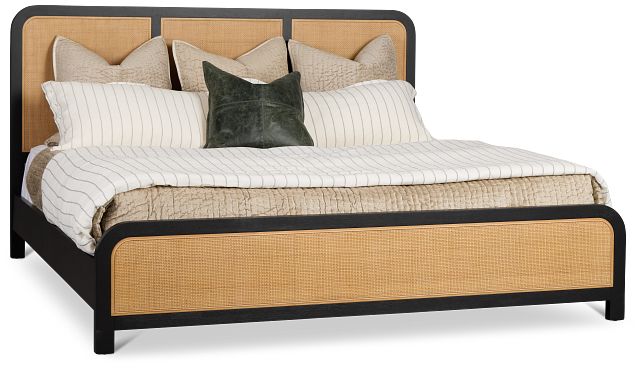 Pacific Two-tone Platform Bed