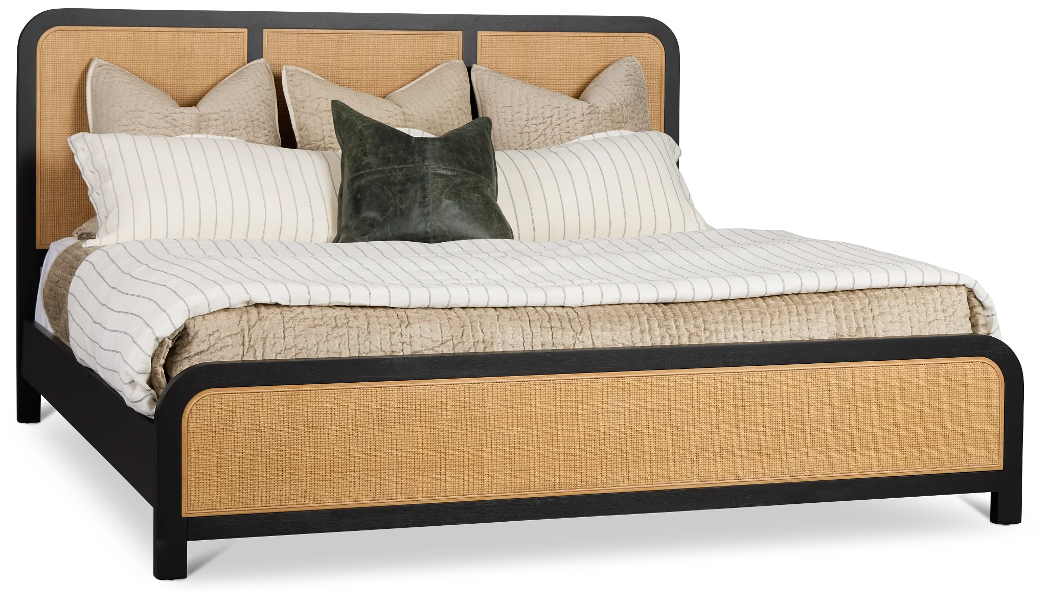 Pacific Two-tone Platform Bed