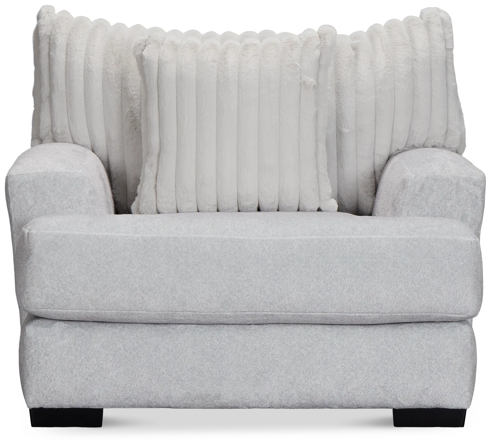 Kylie Light Gray Fabric Chair Kylie Light Gray Fabric Chair