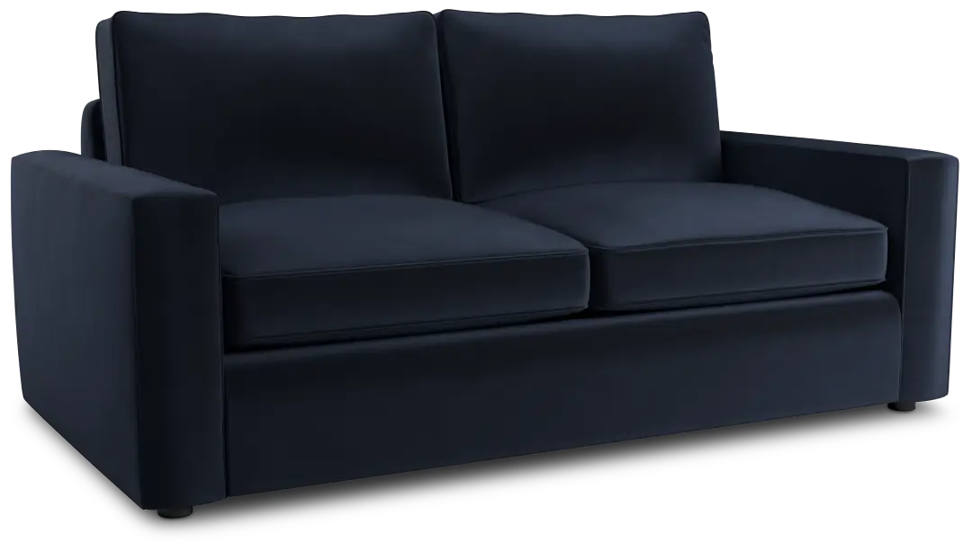 Siesta Joya Dark Blue Fabric Sofa Siesta Joya Dark Blue Fabric Sofa