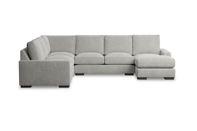 Edgewater Elevation Khaki Medium Right Chaise Sectional