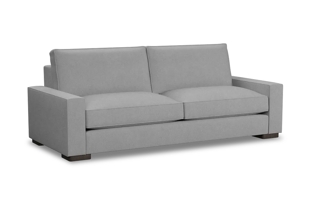 Edgewater Suave Gray 96" Sofa W/ 2 Cushions