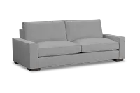 Edgewater Suave Gray 96" Sofa W/ 2 Cushions
