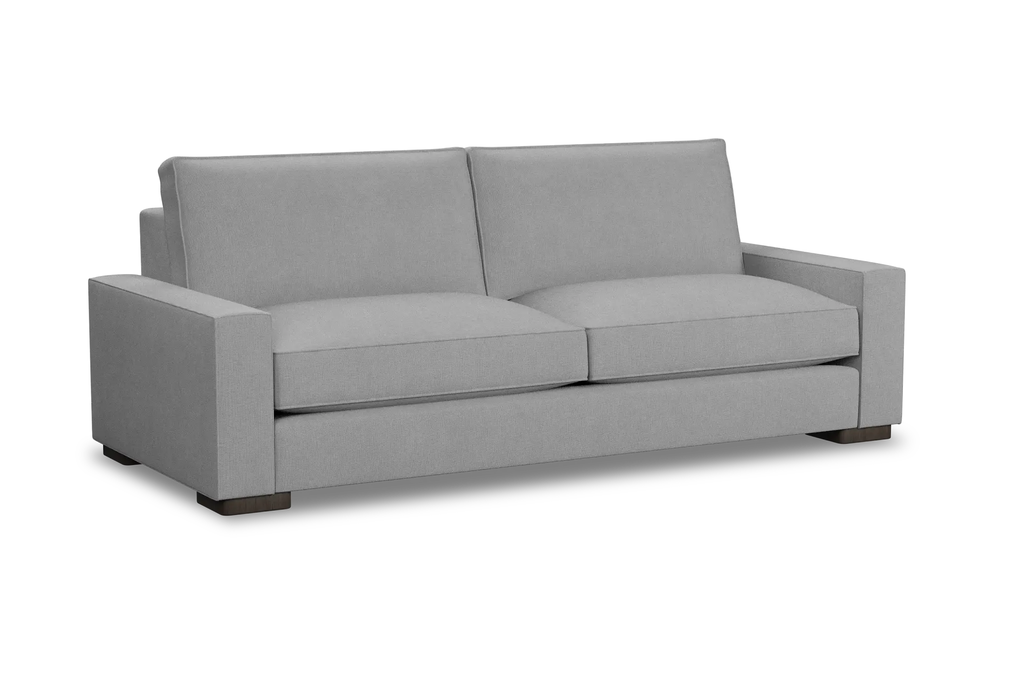 Edgewater Suave Gray 96" Sofa W/ 2 Cushions Edgewater Suave Gray 96" Sofa W/ 2 Cushions