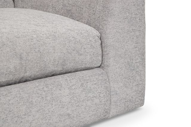 Calista Pewter Fabric Chair