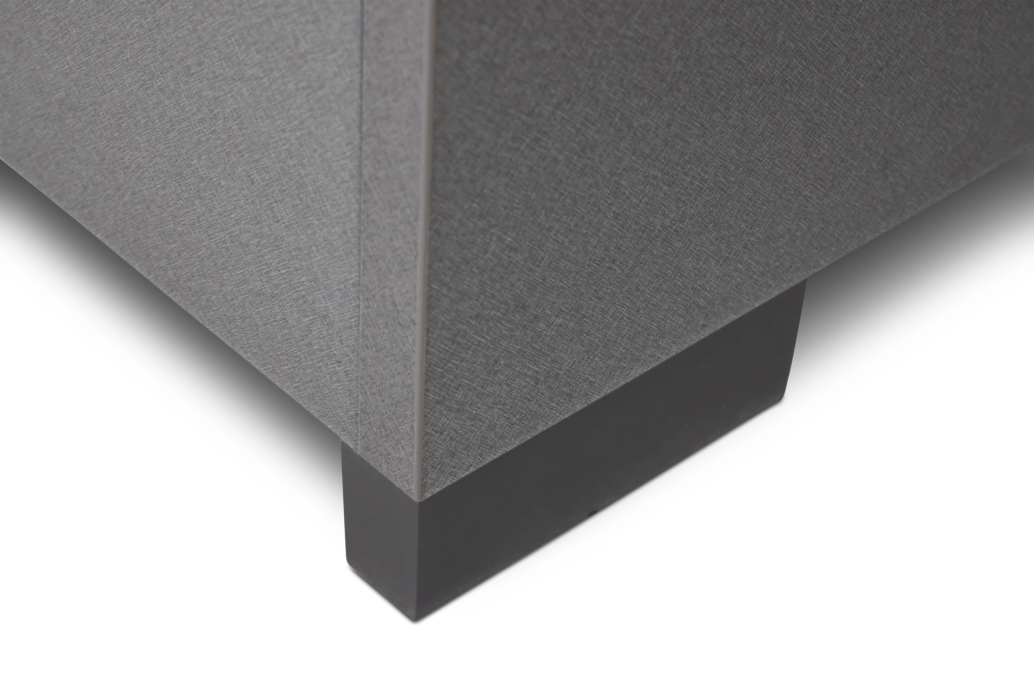 Oslo Gray Platform Bed