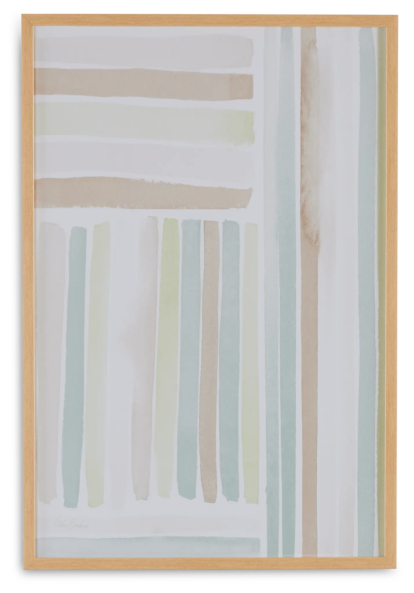 Paia Light Green Framed Wall Art Paia Light Green Framed Wall Art