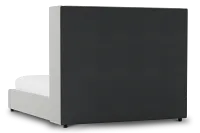 Captiva Sutton Gray 60" Upholstered Shelter Bed