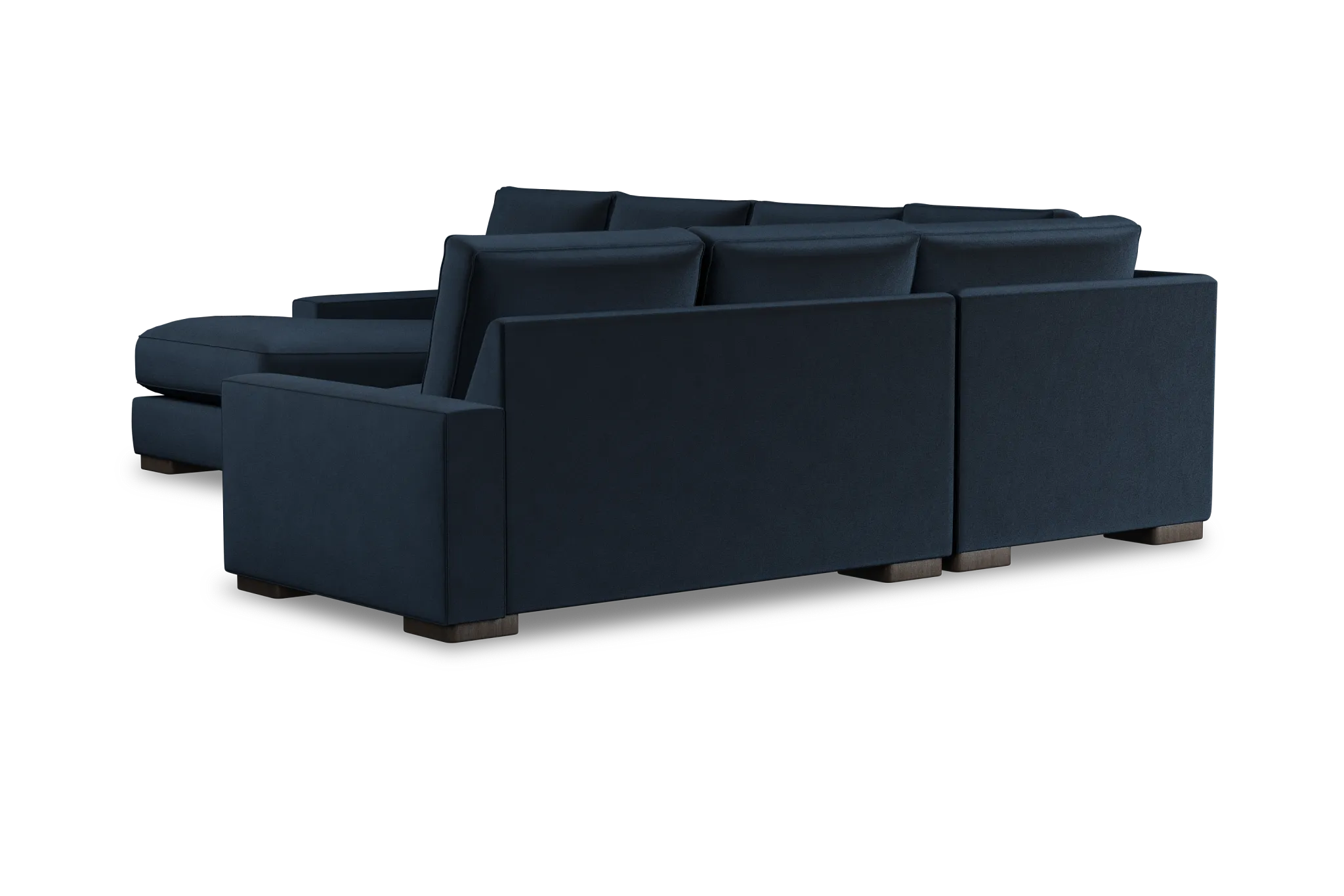 Edgewater Joya Dark Blue Medium Left Chaise Sectional