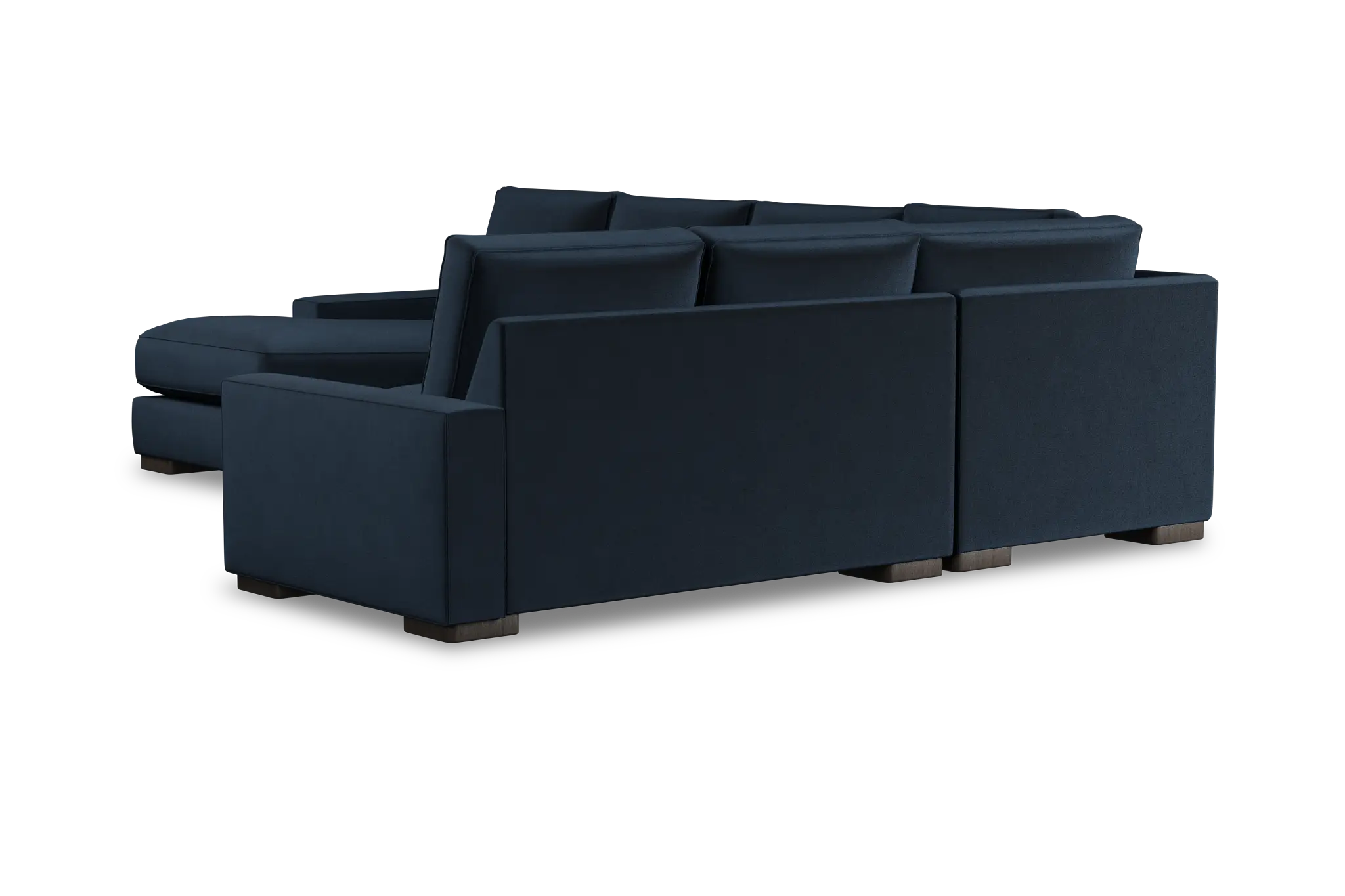 Edgewater Joya Dark Blue Medium Left Chaise Sectional Edgewater Joya Dark Blue Medium Left Chaise Sectional
