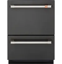 Cafe 420 Series Black 2-drawer Built In Dishwasher