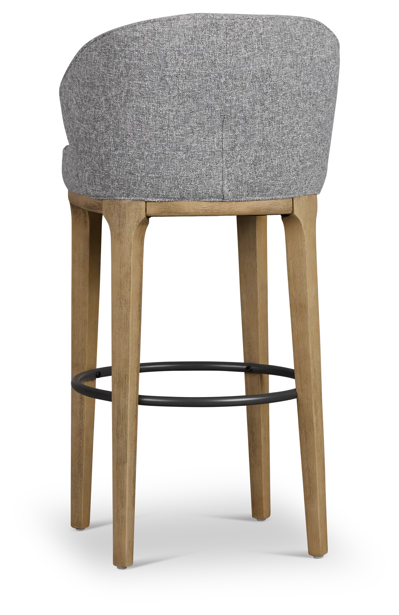 Libby Dark Gray Fabric 30" Upholstered Barstool Libby Dark Gray Fabric 30" Upholstered Barstool
