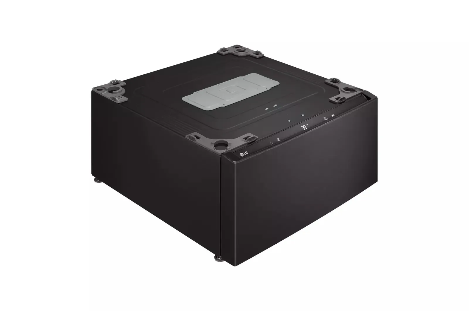 Lg 300 Series Black 27" Pedestal Washer