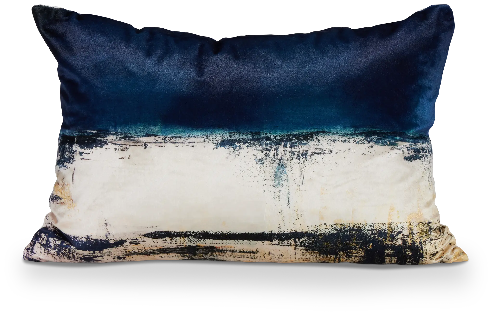 Lily Blue Lumbar Accent Pillow Lily Blue Lumbar Accent Pillow