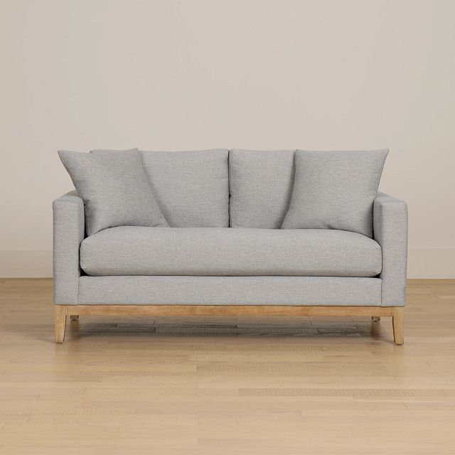 Emma Gray Fabric Loveseat