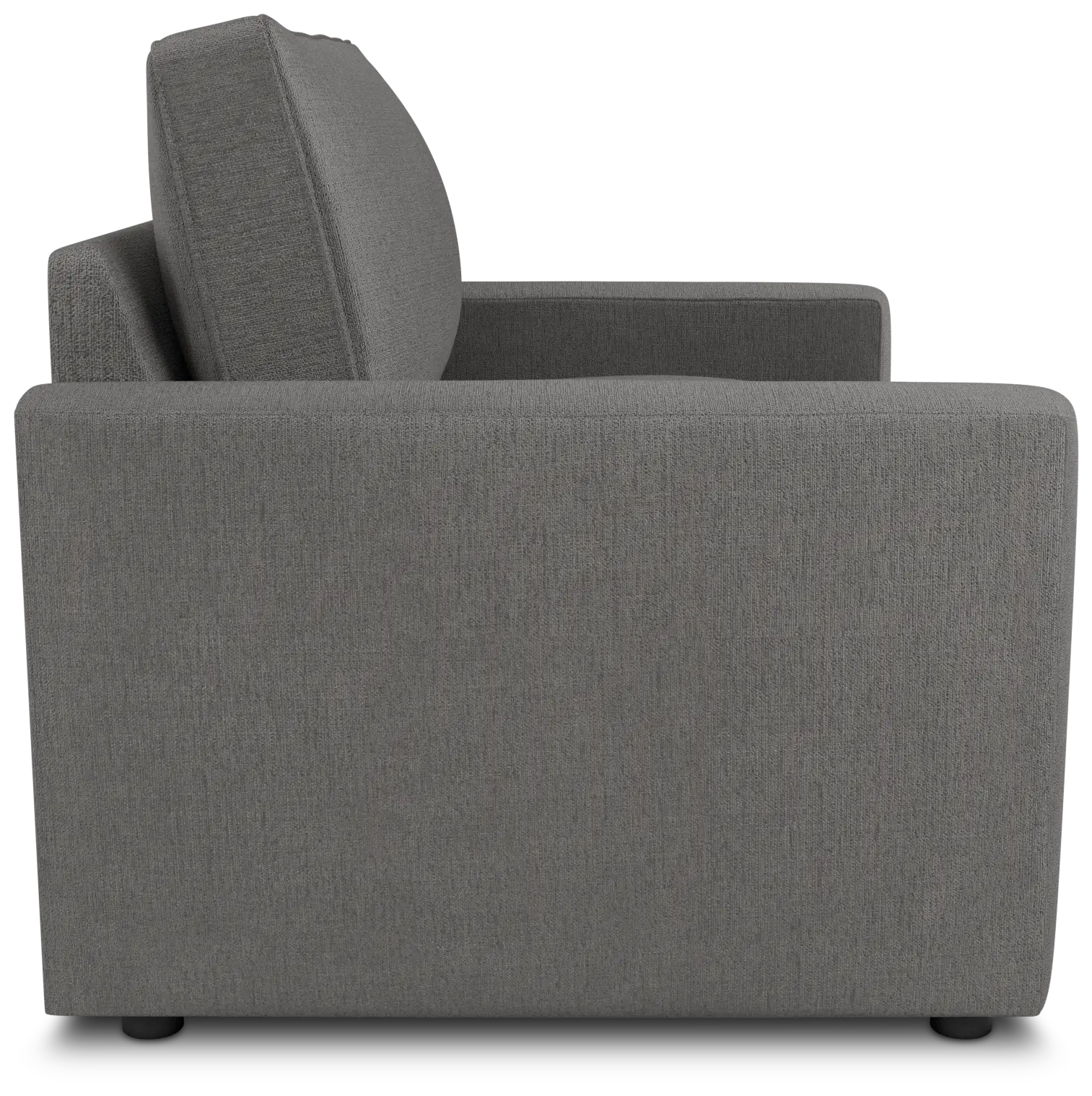 Siesta Peyton Gray Fabric Memory Foam Sleeper Siesta Peyton Gray Fabric Memory Foam Sleeper