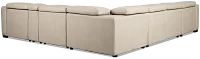 Melody Light Gray Storage Medium Left Dual Power Chaise Sleeper Sectional