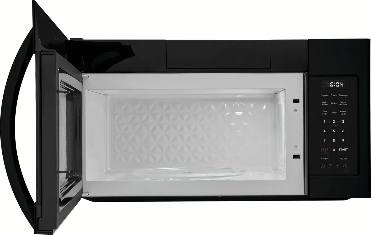 Frigidaire 1846 Series Black Over-the-range Microwave