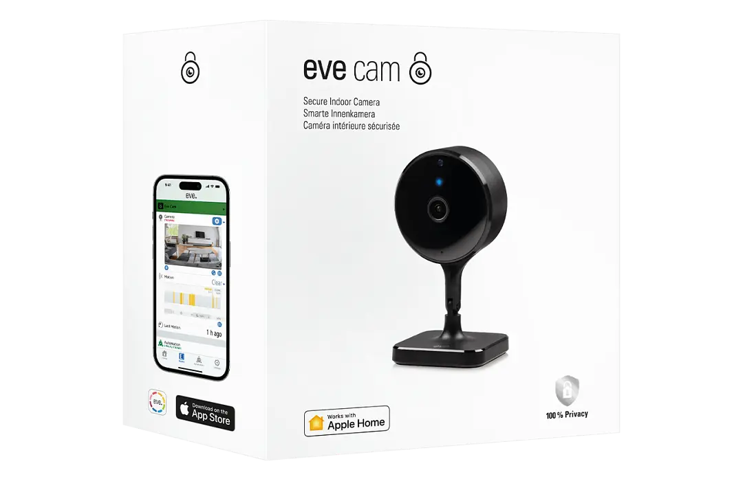 Eve Black Indoor Security Cameras Eve Black Indoor Security Cameras