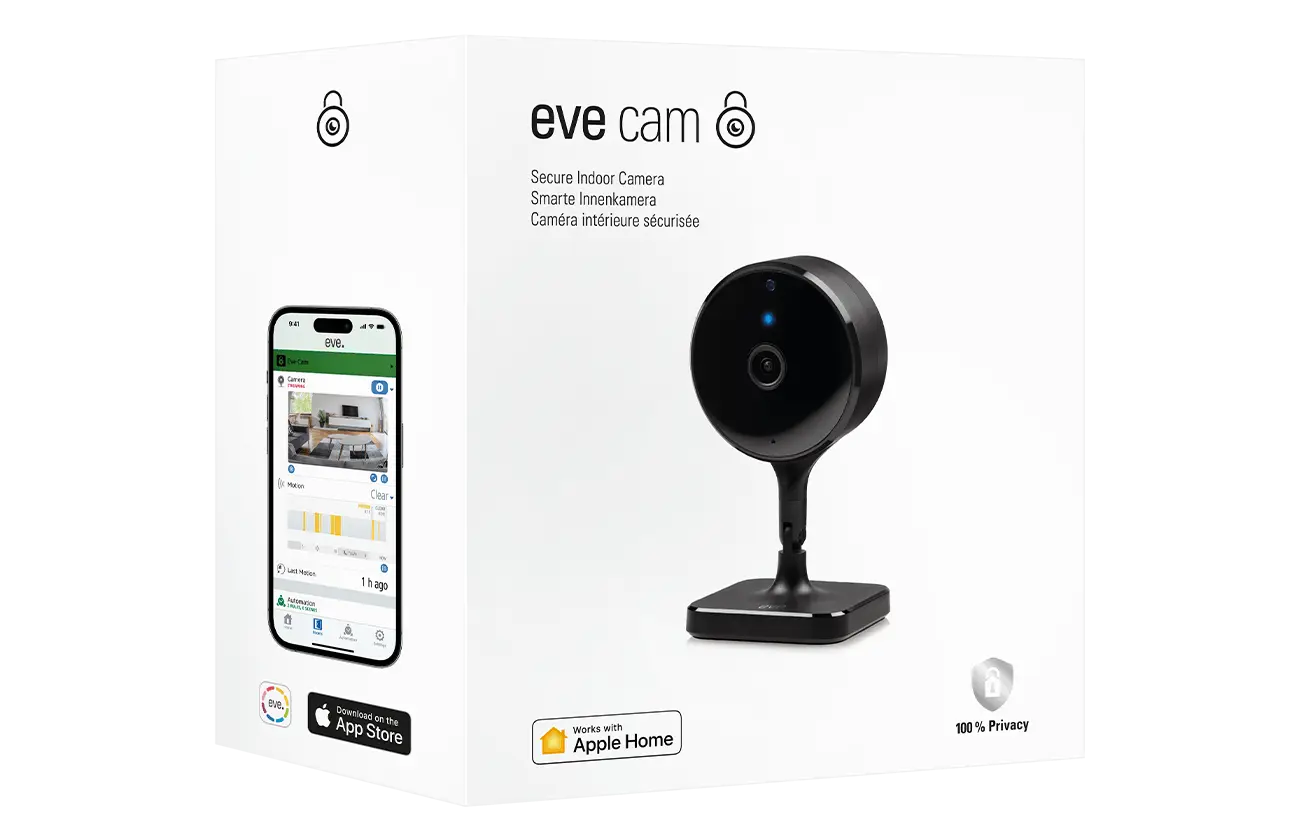 Eve Black Indoor Security Cameras Eve Black Indoor Security Cameras