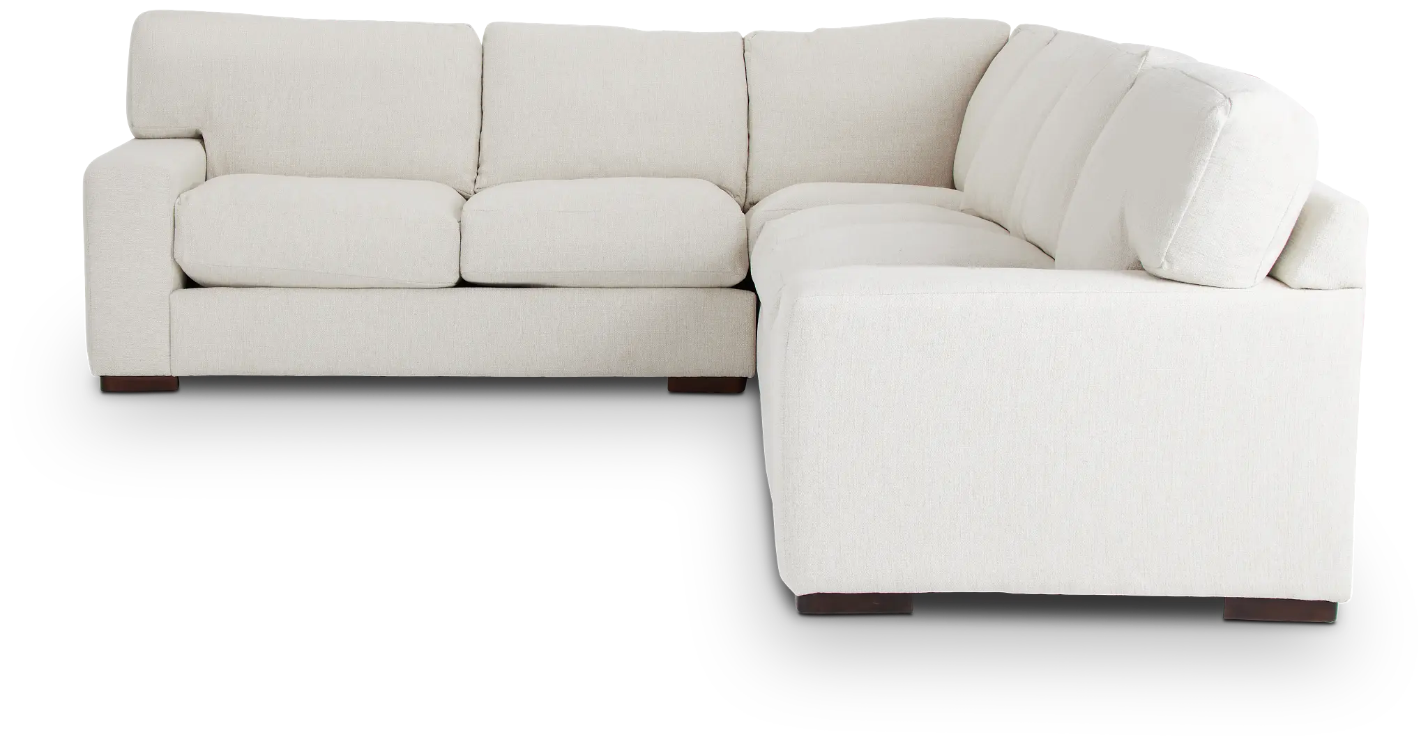Veronica White Down Large Two-arm Sectional Veronica White Down Large Two-arm Sectional