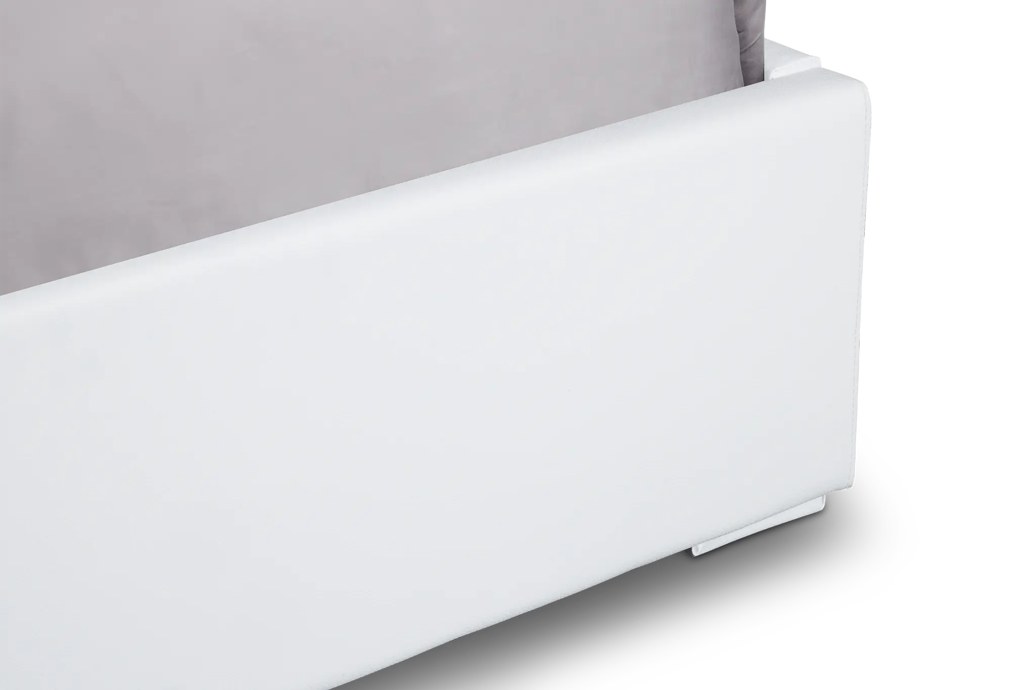 Doral White Uph Platform Bed Doral White Uph Platform Bed