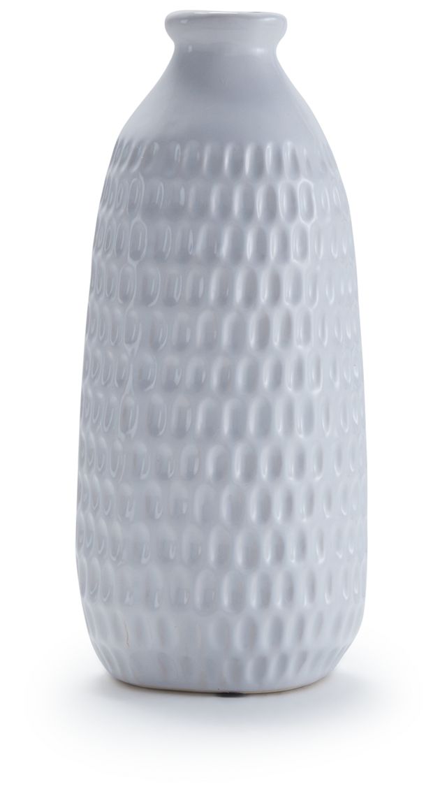 Celia White Small Vase