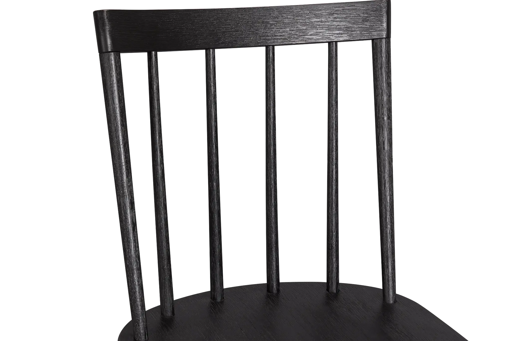 Taylor Black Slat Side Chair Taylor Black Slat Side Chair