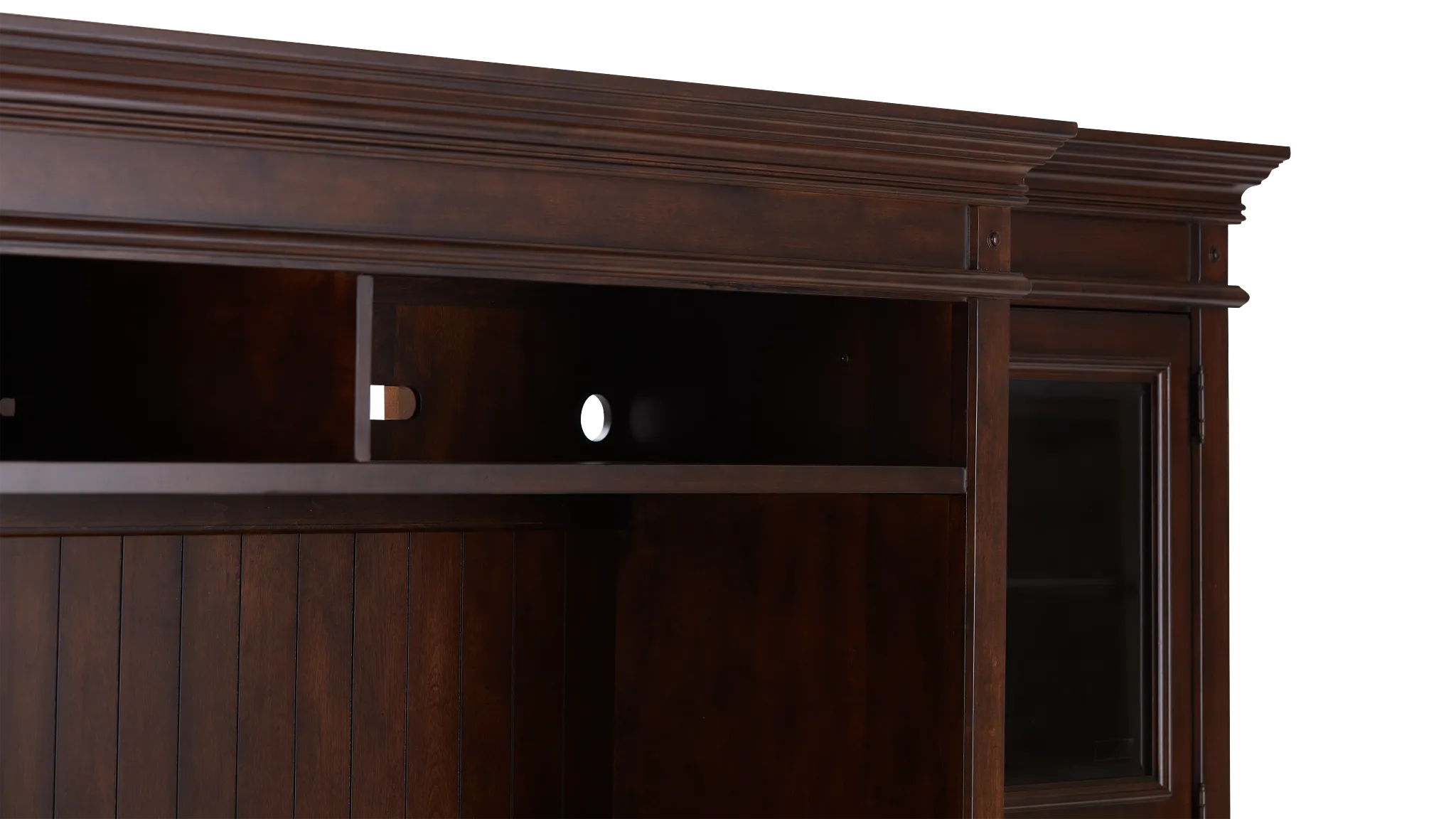 Savannah Dark Tone Entertainment Wall