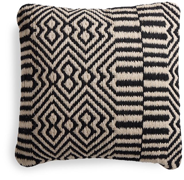 Munix Black Accent Pillow