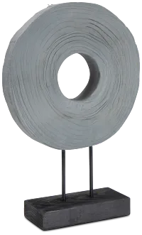 Lucie Gray 18" Tabletop Accessory