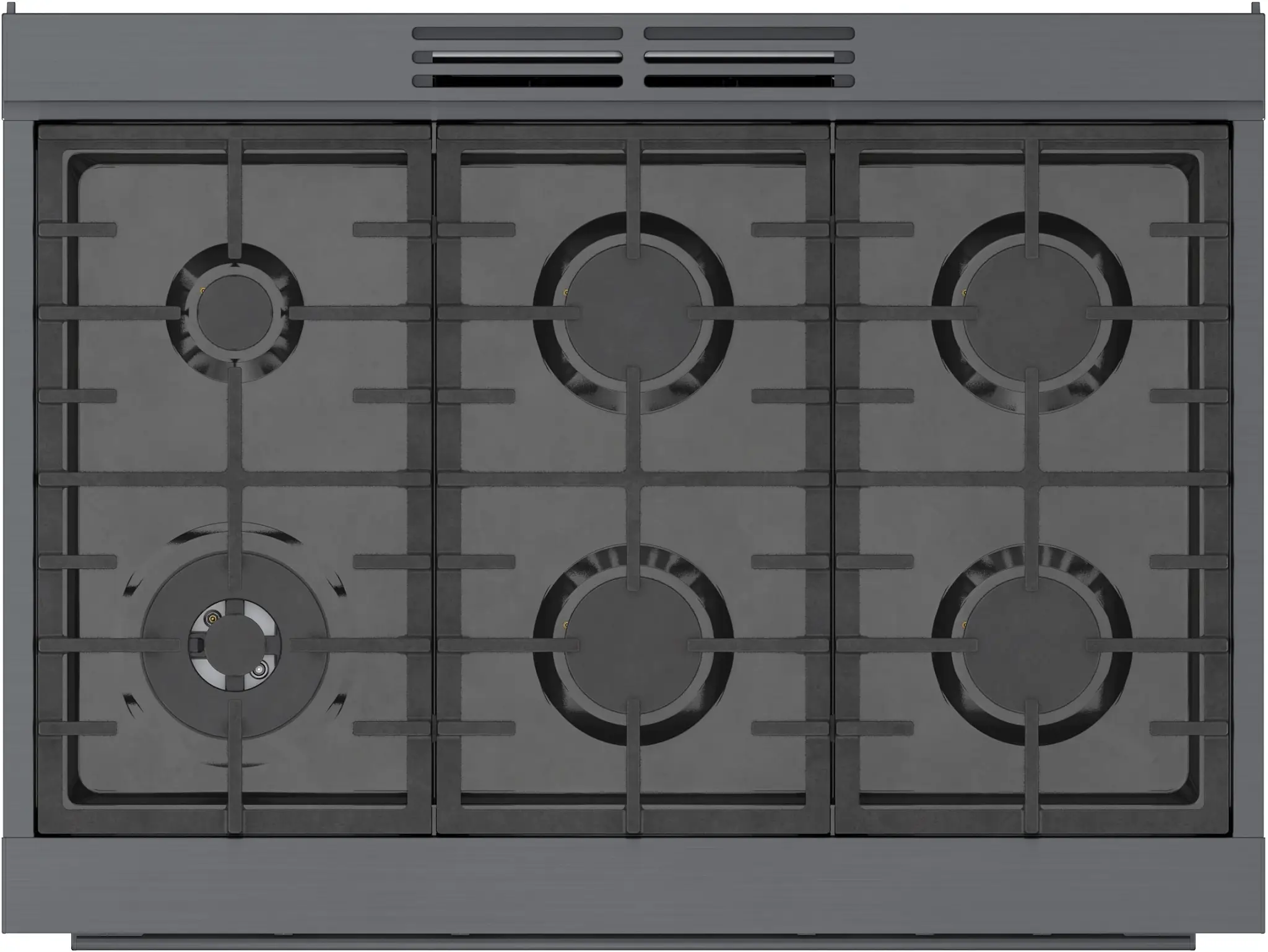 Bosch 800 Series Black 36" Dual Fuel Range Bosch 800 Series Black 36" Dual Fuel Range