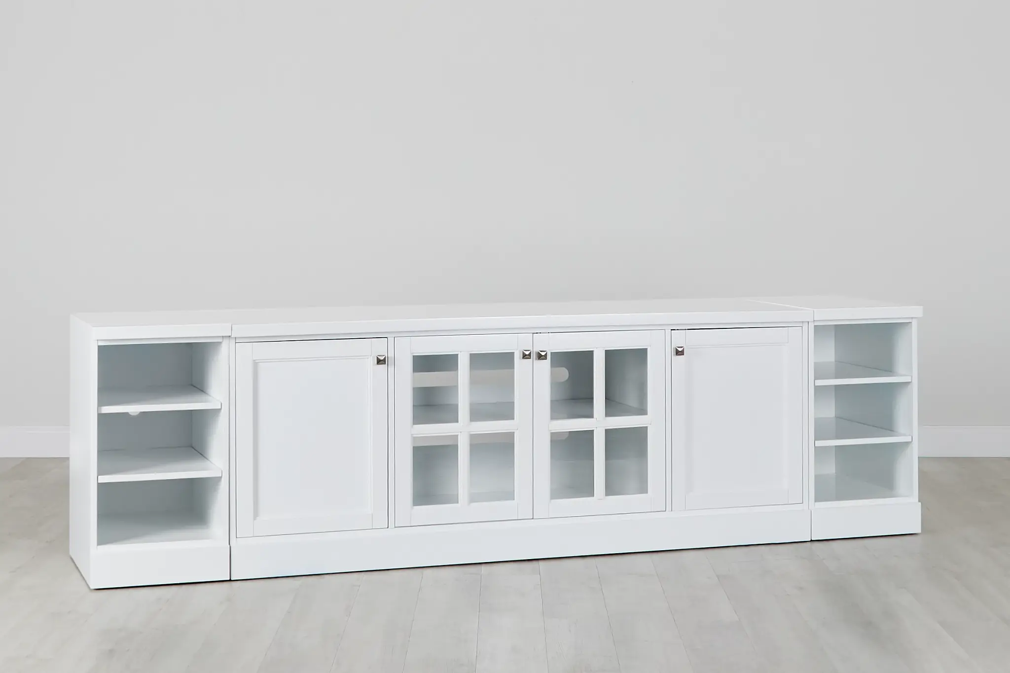 Newport White 108" Tv Stand Newport White 108" Tv Stand
