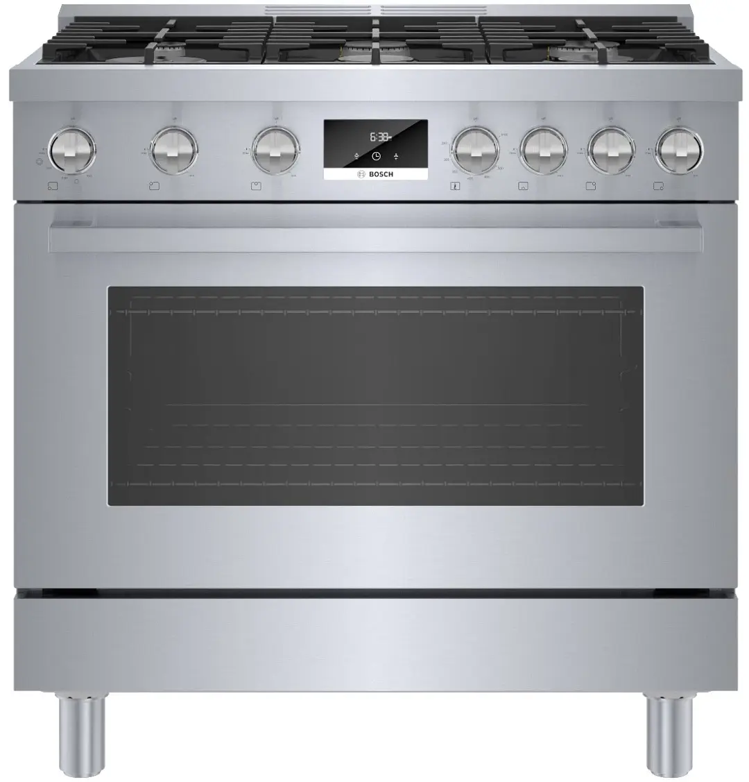 Bosch 800 Series Stainless Steel 36" Dual Fuel Range Bosch 800 Series Stainless Steel 36" Dual Fuel Range