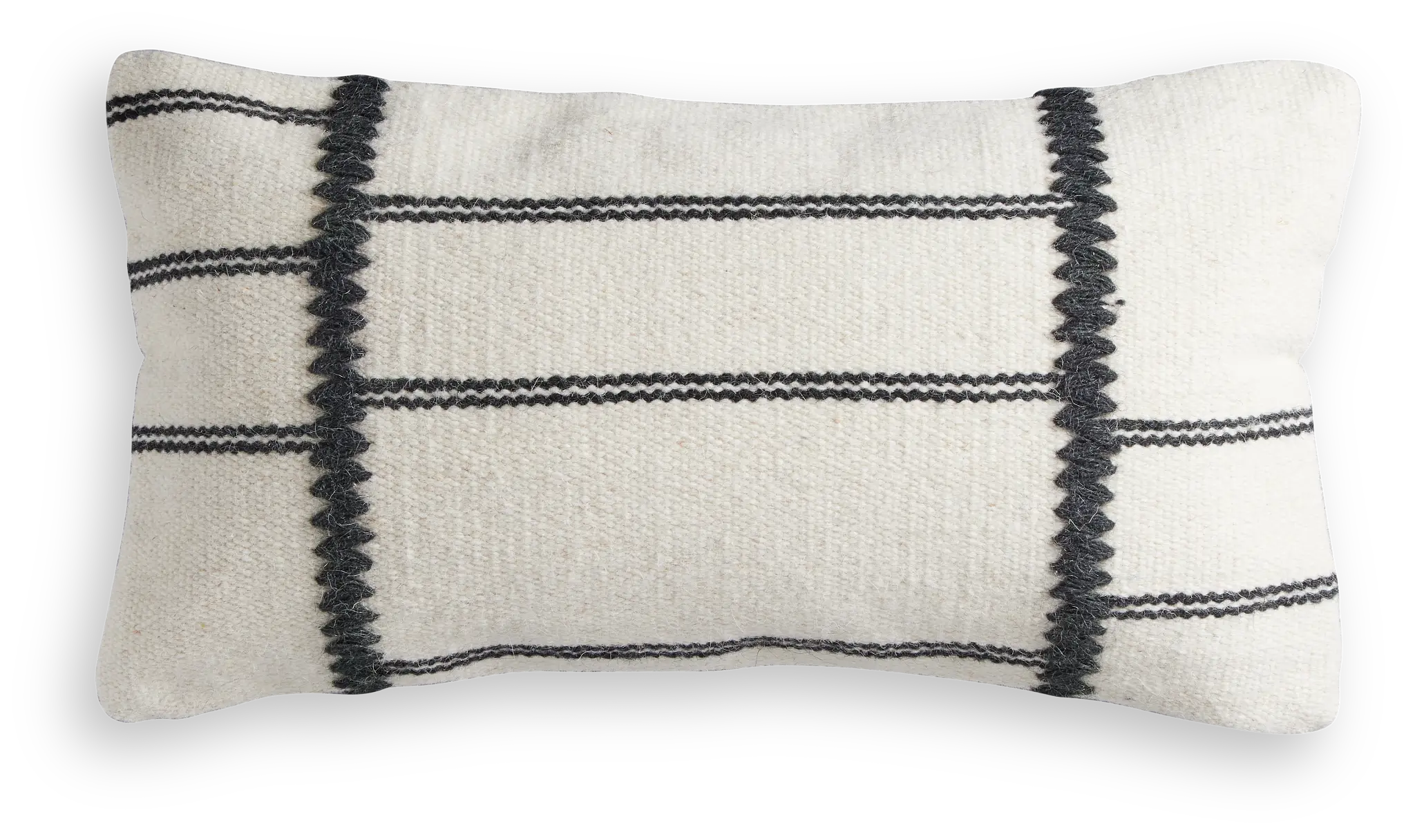 Barito White Lumbar Accent Pillow Barito White Lumbar Accent Pillow