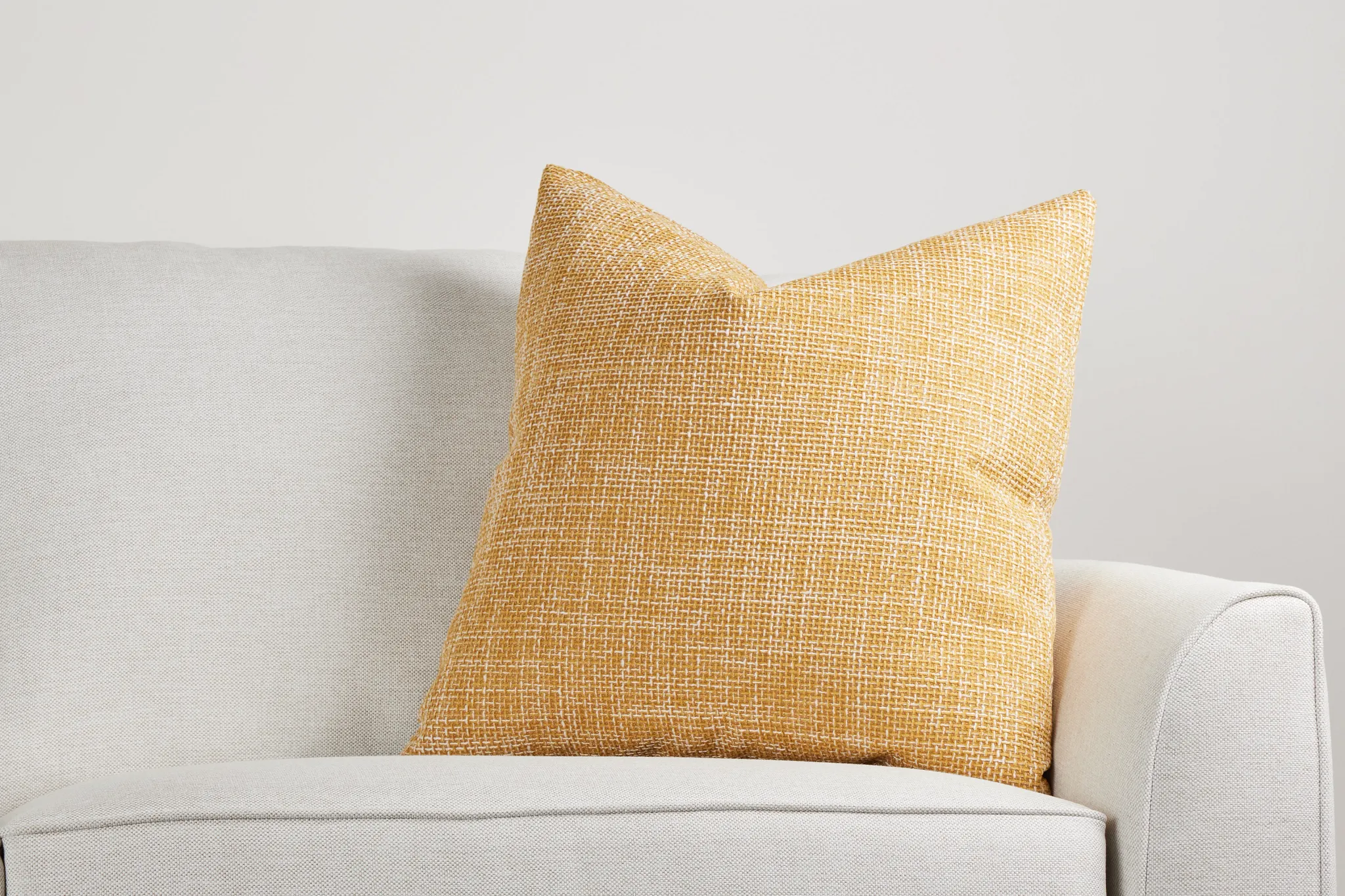 Sutt Yellow 24" Accent Pillow