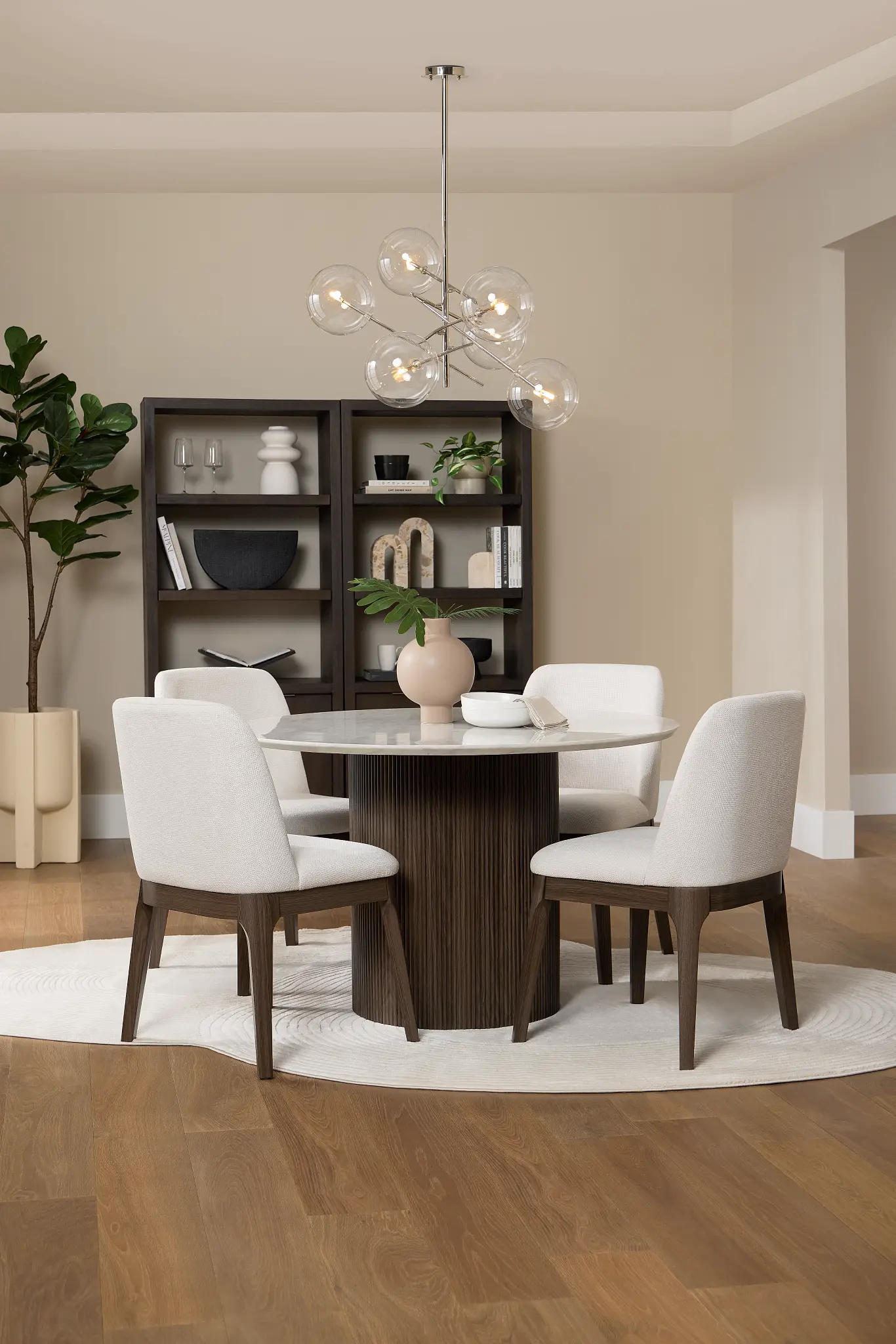 Small Dining Room Spring Refresh Ideas with Modern Dining Furniture  