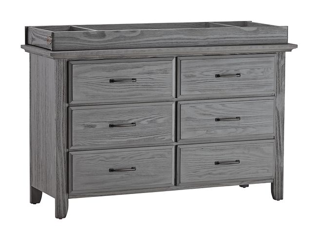 Willowbrook Gray Dresser With Changing Top