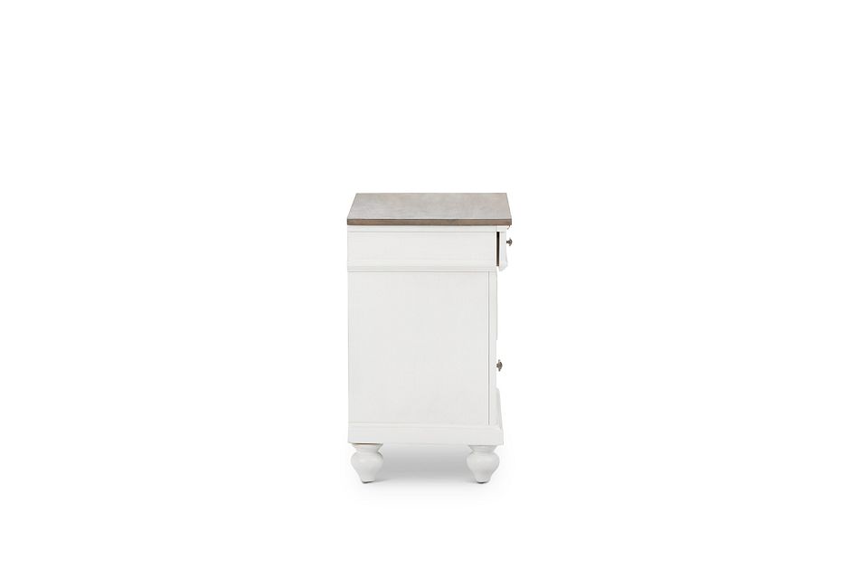 Grand Bay Two-tone Wood Nightstand