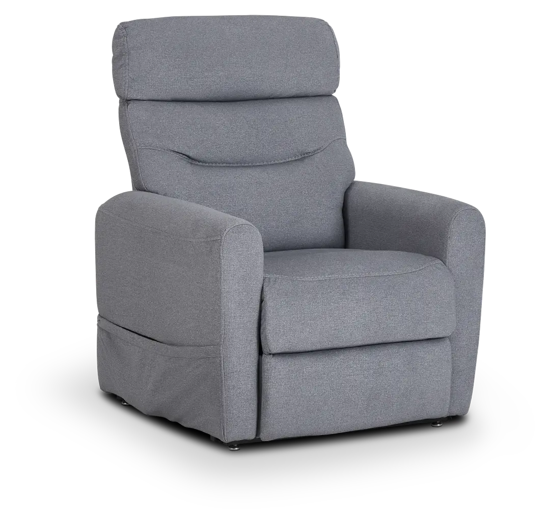 Canton Gray Fabric Power Lift Recliner Canton Gray Fabric Power Lift Recliner