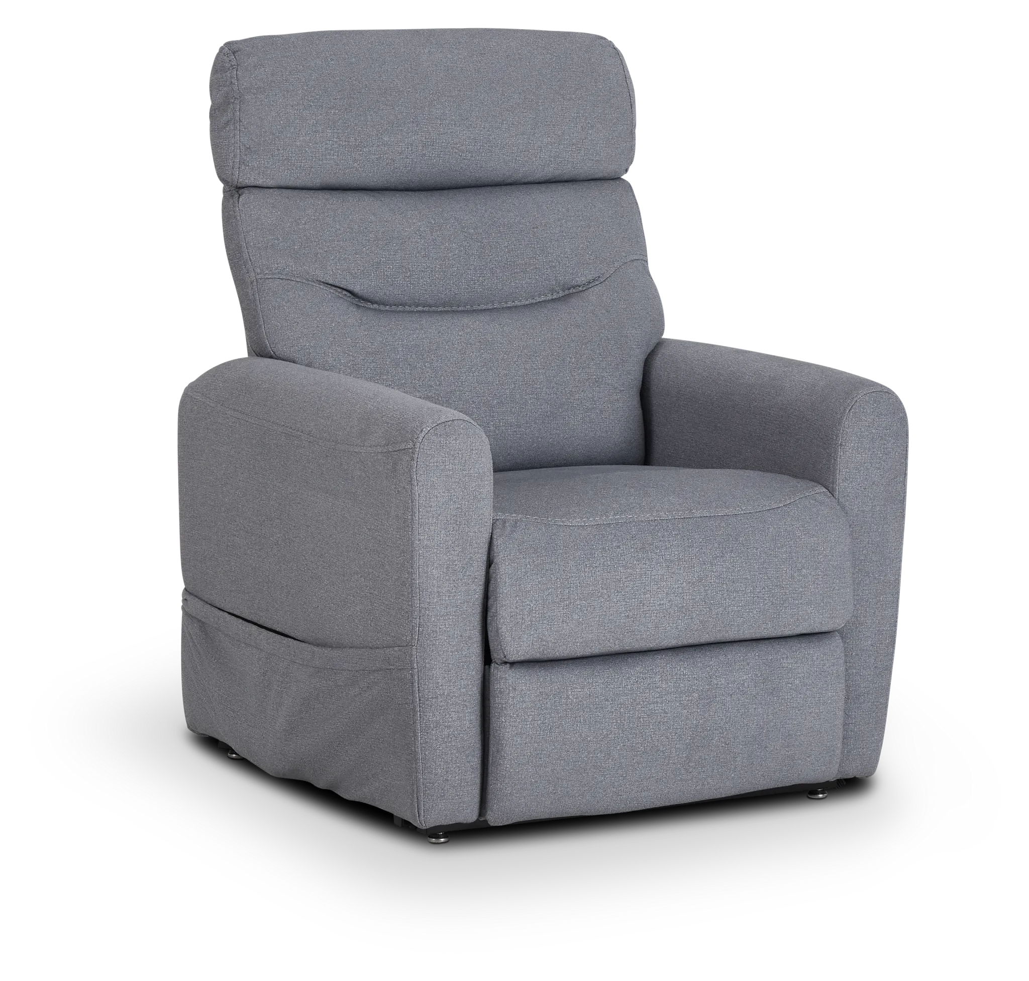 Canton Gray Fabric Power Lift Recliner