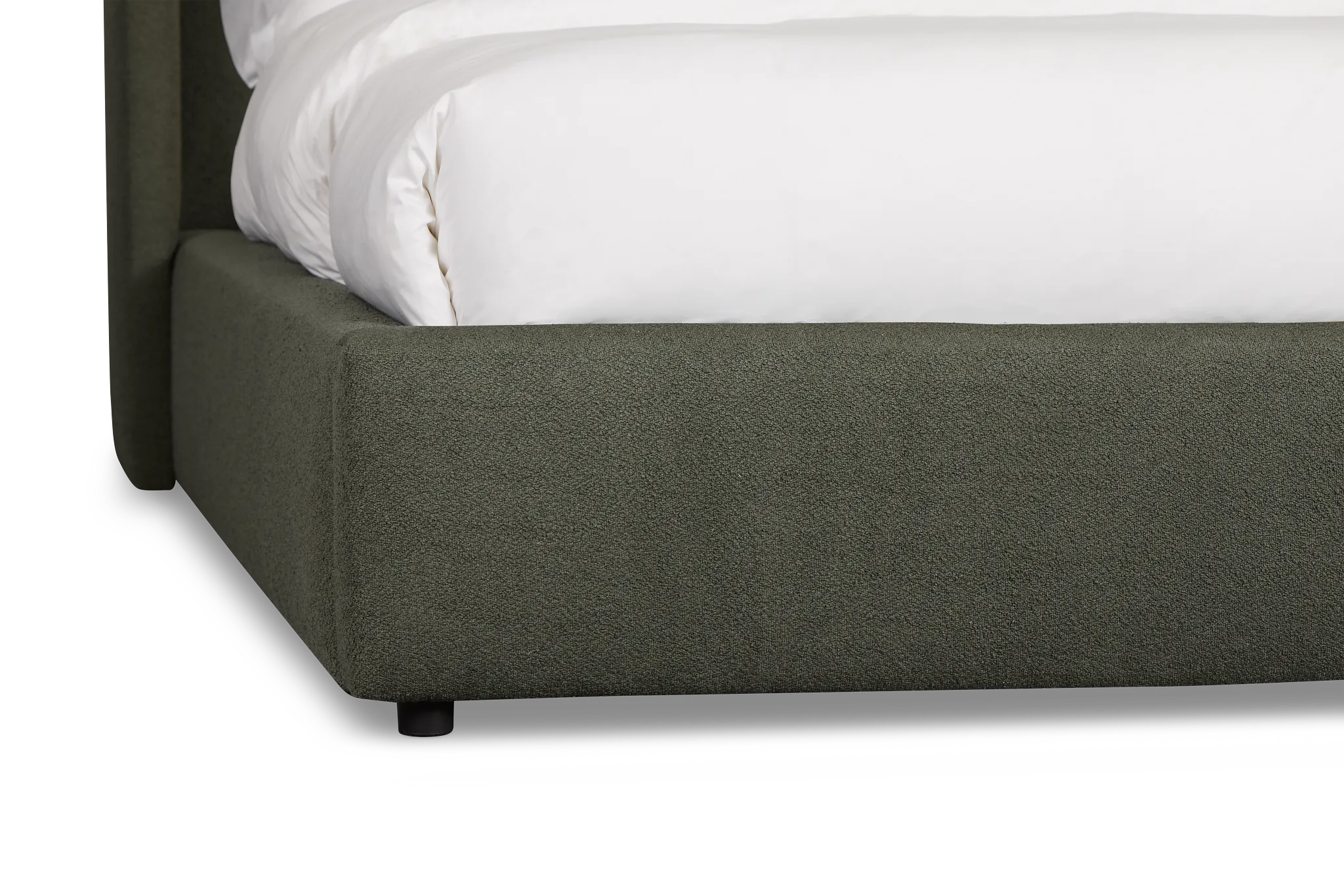 Captiva Sutton Green 48" Upholstered Shelter Bed